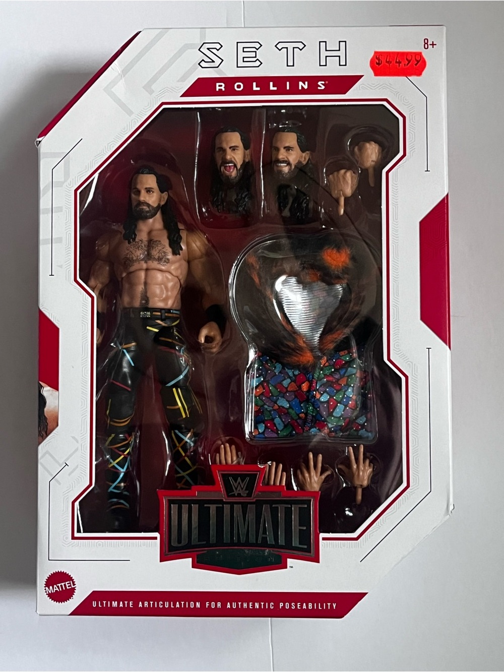WWE Ultimate Edition Seth Rollins Action Figure with Accessories